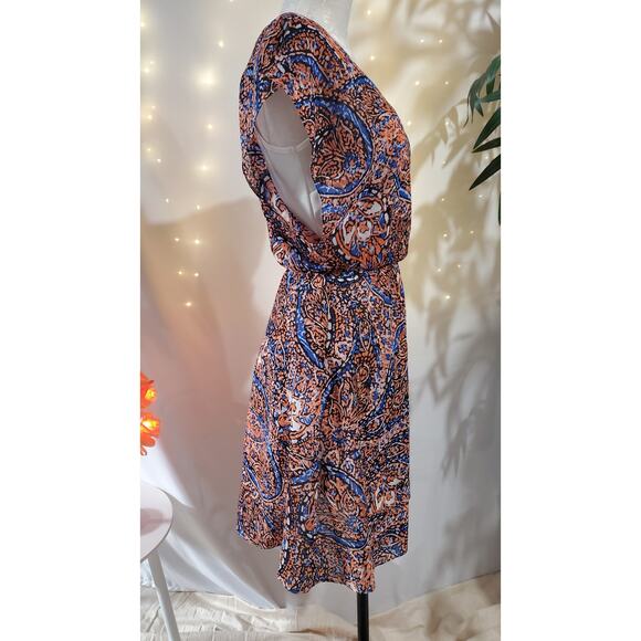 The Limited Outback Red Lot of 2 Flutter Sleeve A-Line Boho Dresses Womens XS - Picture 2 of 14